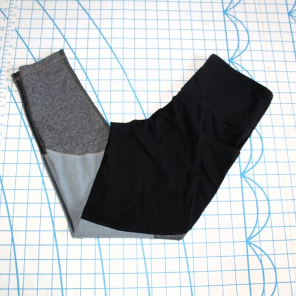 Athleta Salutation Modblock 7/8 Tight Powervita Legging Small - Picture 1 of 8